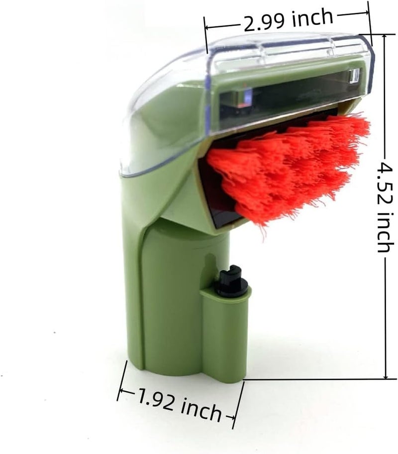 Sionlan 1400B 3in Little Green Machine Brush Replacement Parts Compatible for Bissell 1400B 3353 3194 2458 3588F 1986 1425 1400 1400W Multi-Purpose Portable Tough Stain Brush Tool Attachments Green（1+2 Pack） - Image 4